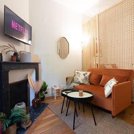 Cosy Et Comfort Studio Equipe A Clichy 5 Min Metro Екстер'єр фото